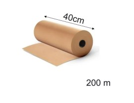 Papel Kraft Pardo 80 Gr - 40 Cm X 200 Metros - Libano